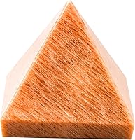 Vista 46 de Cristales curativos de pirámide de labradorita de Amazing Gemstone - Figurina de gran pirámide de 1" de piedra natural para meditación, Reiki