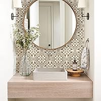 Vista 21 de Alwayspon Adhesivos de transferencia de azulejos de vinilo esmerilado para despegar y pegar, calcomanías autoadhesivas para azulejos de pared