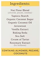 Vista 27 de Simple Mills Galletas crujientes de harina de almendras, chispas de chocolate, sin gluten, veganas, bocadillos saludables, hechas con aceite de coco