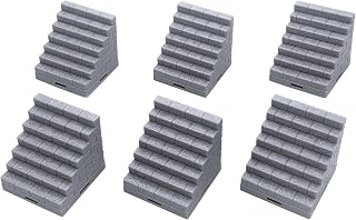 EnderToys Locking Dungeon Tiles - Masonry Staircase Tiles, 3D Printed Tabletop RPG Scenery and Wargame Terrain for 28mm Miniatures
