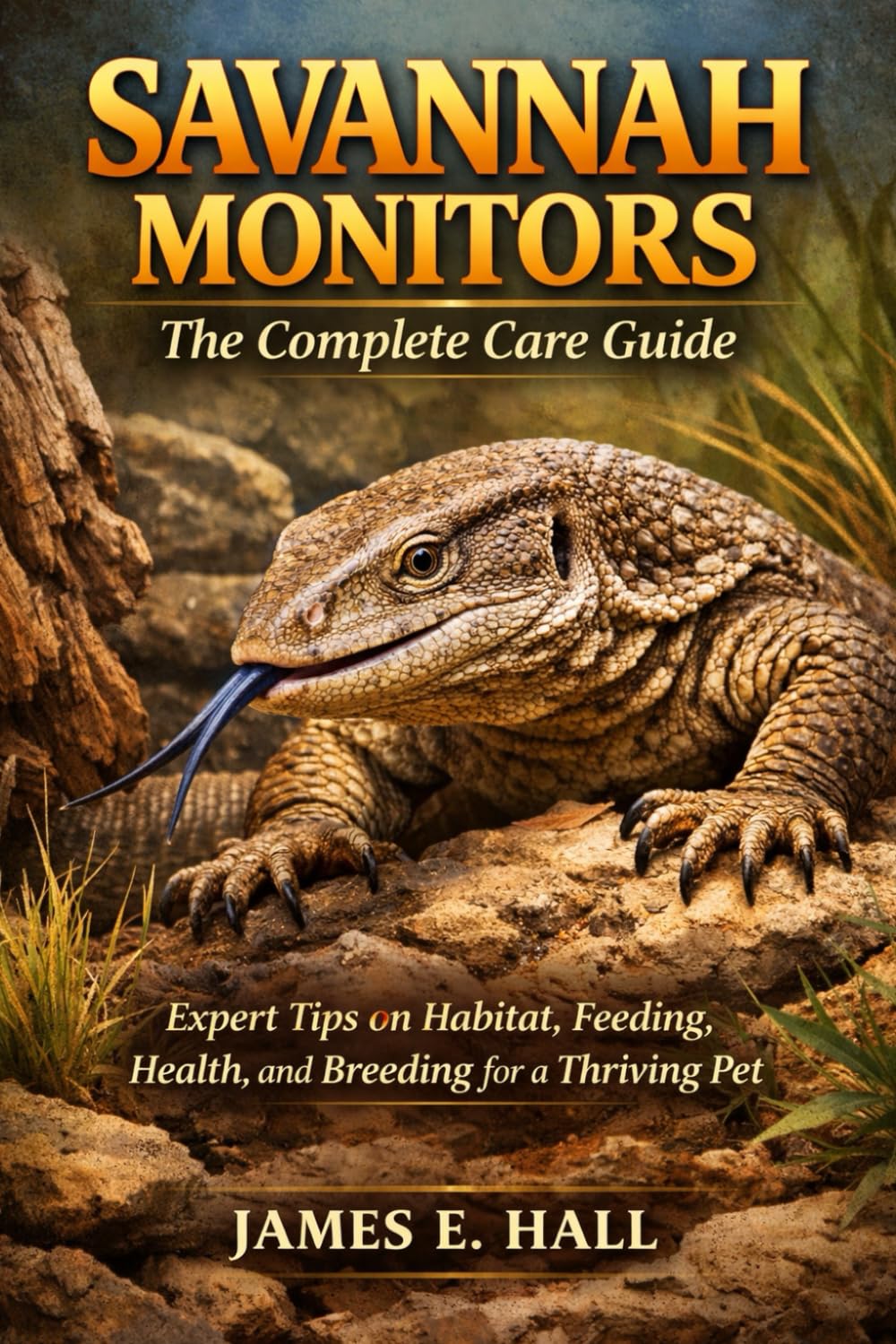 Savannah Monitors: The Complete Care Guide: Expert Tips on Habitat, Feeding, Health, and Breeding for a Thriving Pet