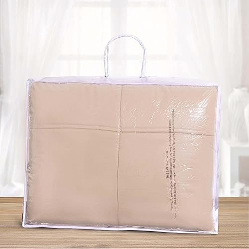 Miniatura 5 de Edredón clásico para todas las temporadas Down Alternative construcción deflector, king, color azul aster, Ivory, gemelo