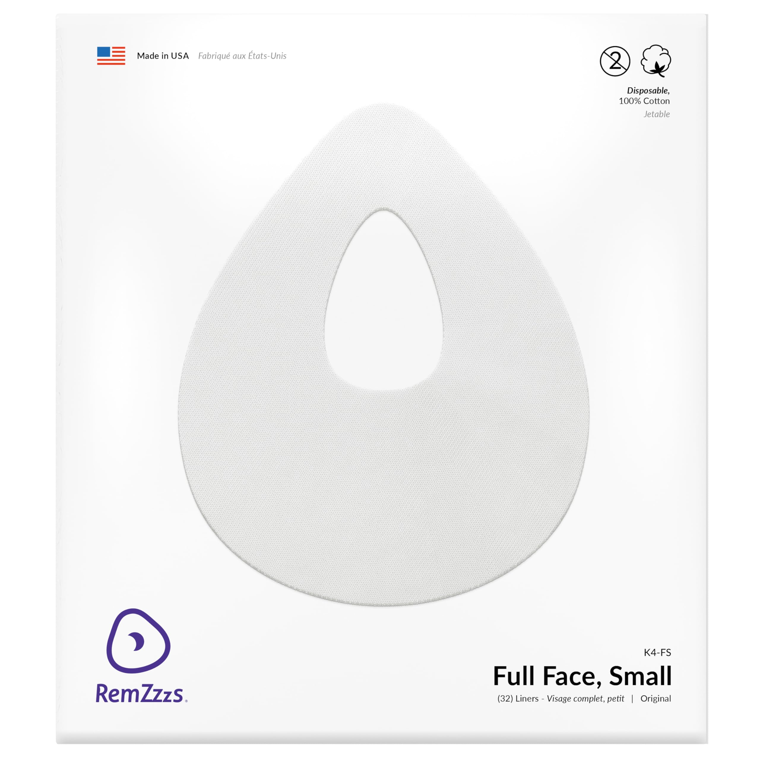Amazon.com: RemZzzs Full Face Cpap Mask Liners (K4-FS) - Reduce