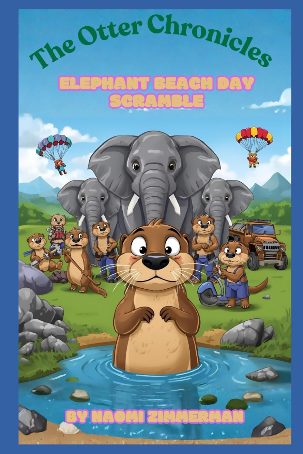 Elephant Beach Day Scramble (The Otter Chronicles)