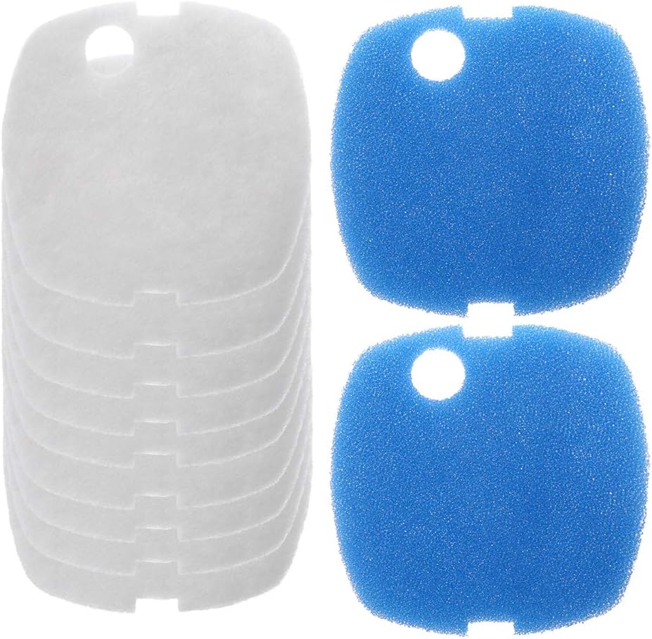 JENOR 10pcs Aquarium Filter Pads For SUNSUN HW-302/505A Canister Filter Cask