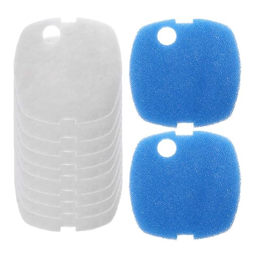 SUCHUANGUANG 10 Piezas de Almohadillas de Filtro de Acuario para SUNSUN HW-302 / 505A Filtro de Recipiente…