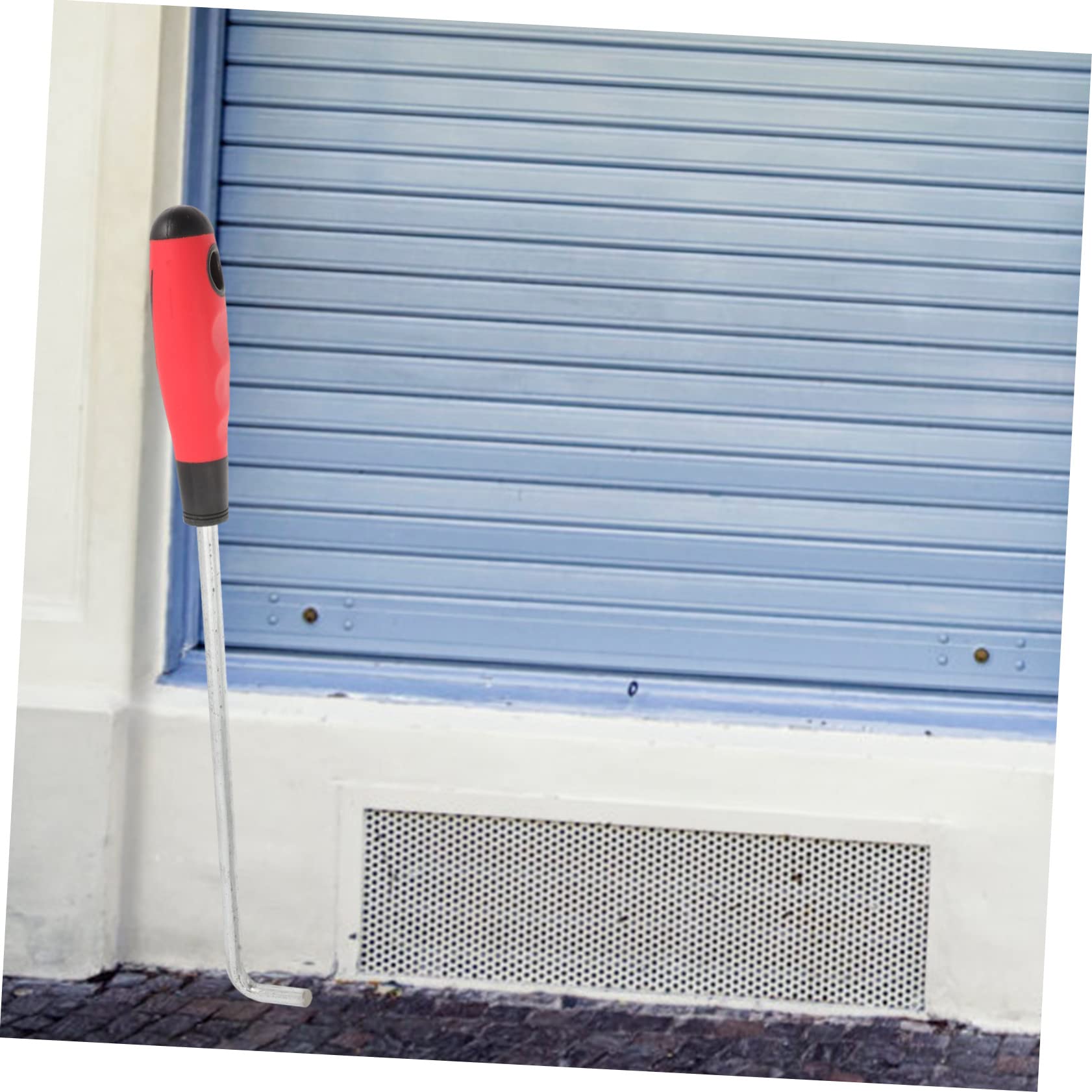 Gatuida Practical Sliding Door Hook Manhole Lid Roller Shutter Hook Heavy Duty Random Color