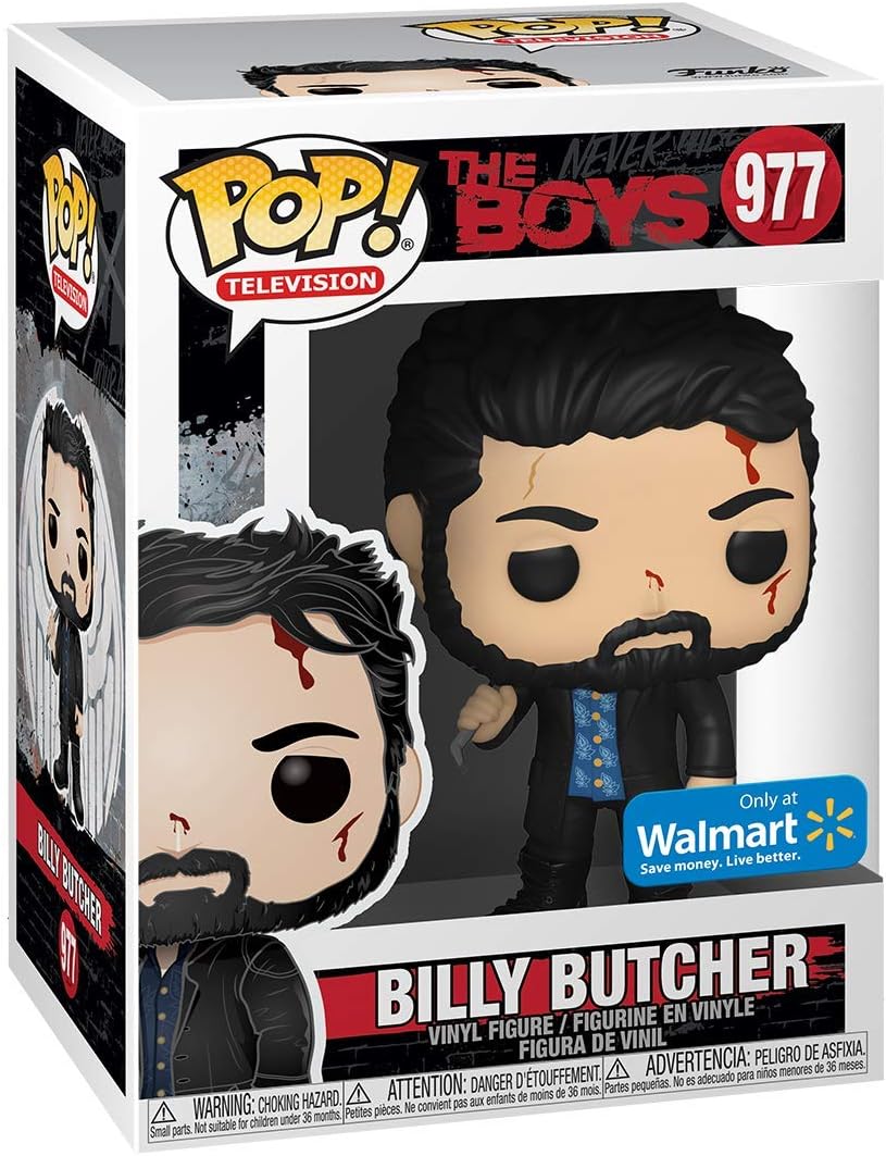 Funko POP! TV: The Boys - Billy Butcher - Bloody - Amazon Exclusive - Collectable Vinyl Figure - Gift Idea - Official Merchandise - Toys for Kids & Adults - TV Fans - Model Figure for Collectors