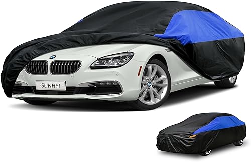 Miniatura 13 de Funda para automóvil Nissan Rogue impermeable para todo tipo de clima, cubierta exterior completa ligera para automóviles, exteriores, sol, UV, 08