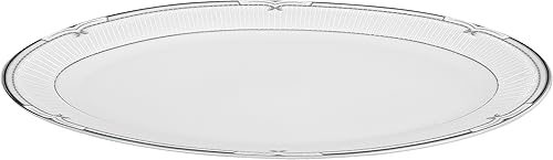 Miniatura 4 de Lorren Home Trends Juego de vajilla de porcelana de 57 piezas, Rio, servicio para 8