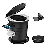 TRIPTIPS 2025 Upgrade Retractable Portable Toilet Foldable with Soft Cushion Height Adjustable Travel Toilet for Car Camping Toilet Porta Potty for Adults and Kids, Portable Toilet for Camping