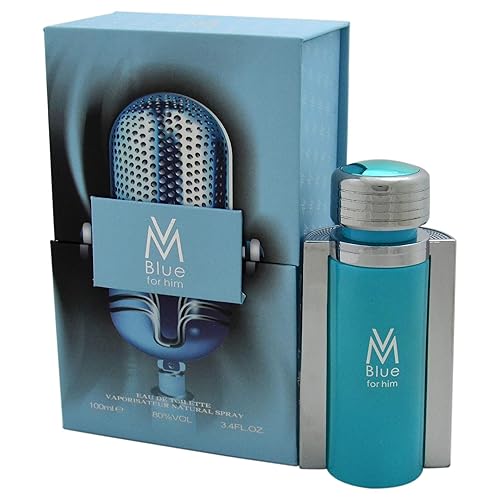 Miniatura 3 de Victor Manuelle Vm Blue for Him for Men - Aerosol EDT, 3.4 onzas