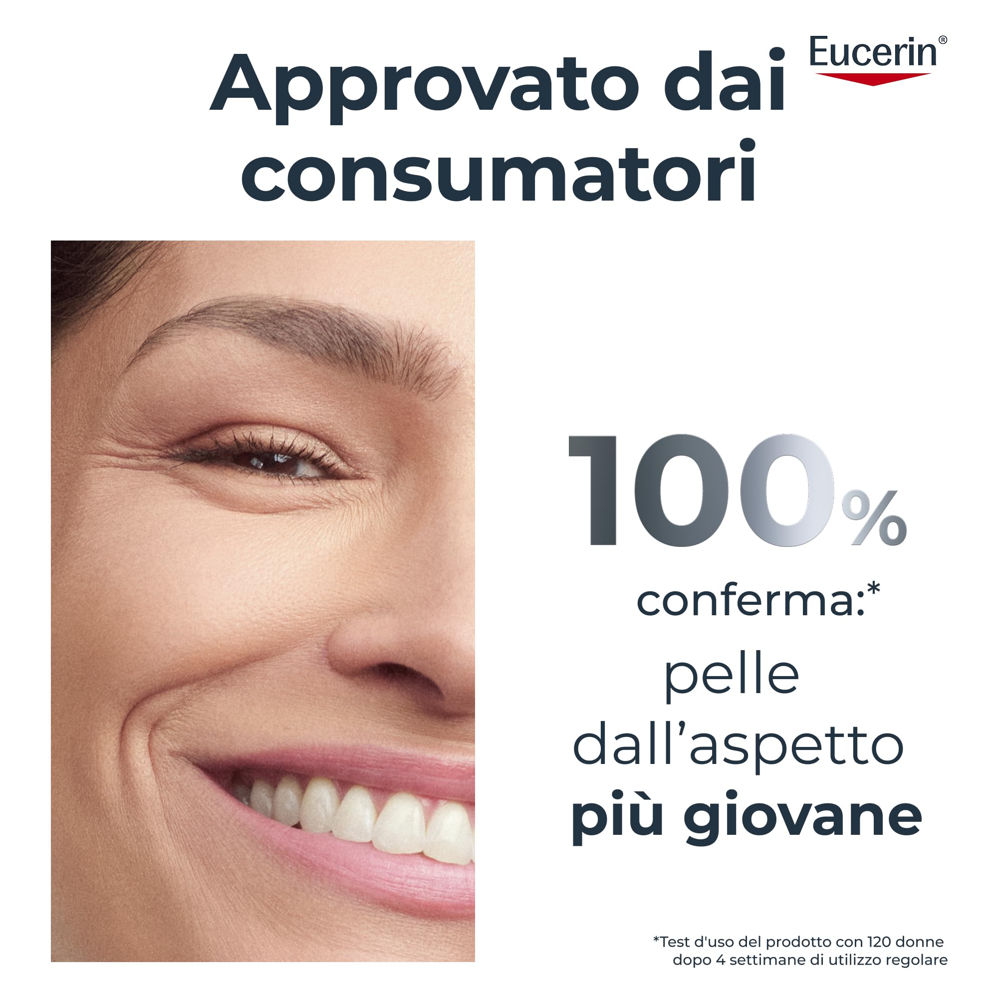 Eucerin Hyaluron-Filler Crema Notte 50 ml, Crema viso antirughe e antiossidante, Skincare con Acido Ialuronico, Rigenera e protegge la pelle, Per tutti i tipi di pelle, anche sensibile