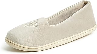 Dearfoams Womens Rebecca Microfiber Slipper