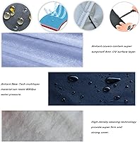 Vista 7 de Funda para Mini Van ANITANT, Funda Grande para Coche Impermeable para Todo Tipo de Clima, Funda Completa para Minivan de Tamaño Completo Impermeable