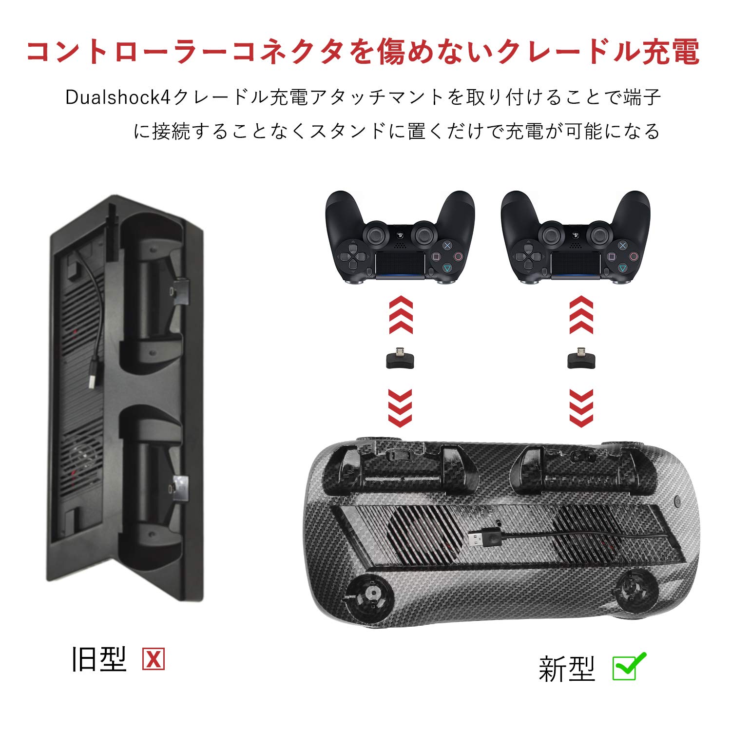 Amazon | FlexDin PS4 Slim/PS4 Proスタンド PS4両用スタンド PS3 MOVE 