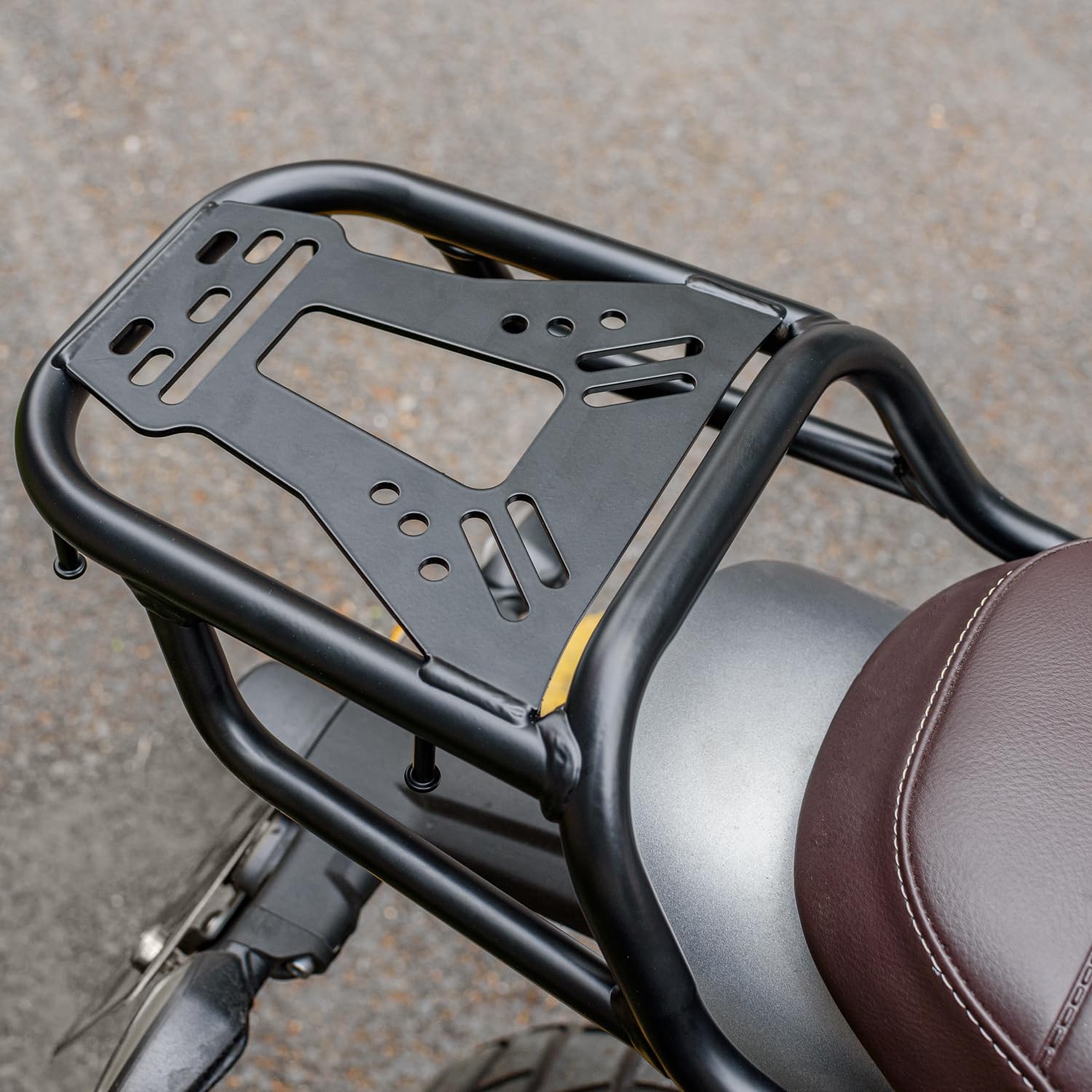 Motorrad Gepäckträger für Speed 400 Scrambler 400 x 2024 2025 2026 Hinten Gepäckbrücke Soziushaltebügel Haltegriff