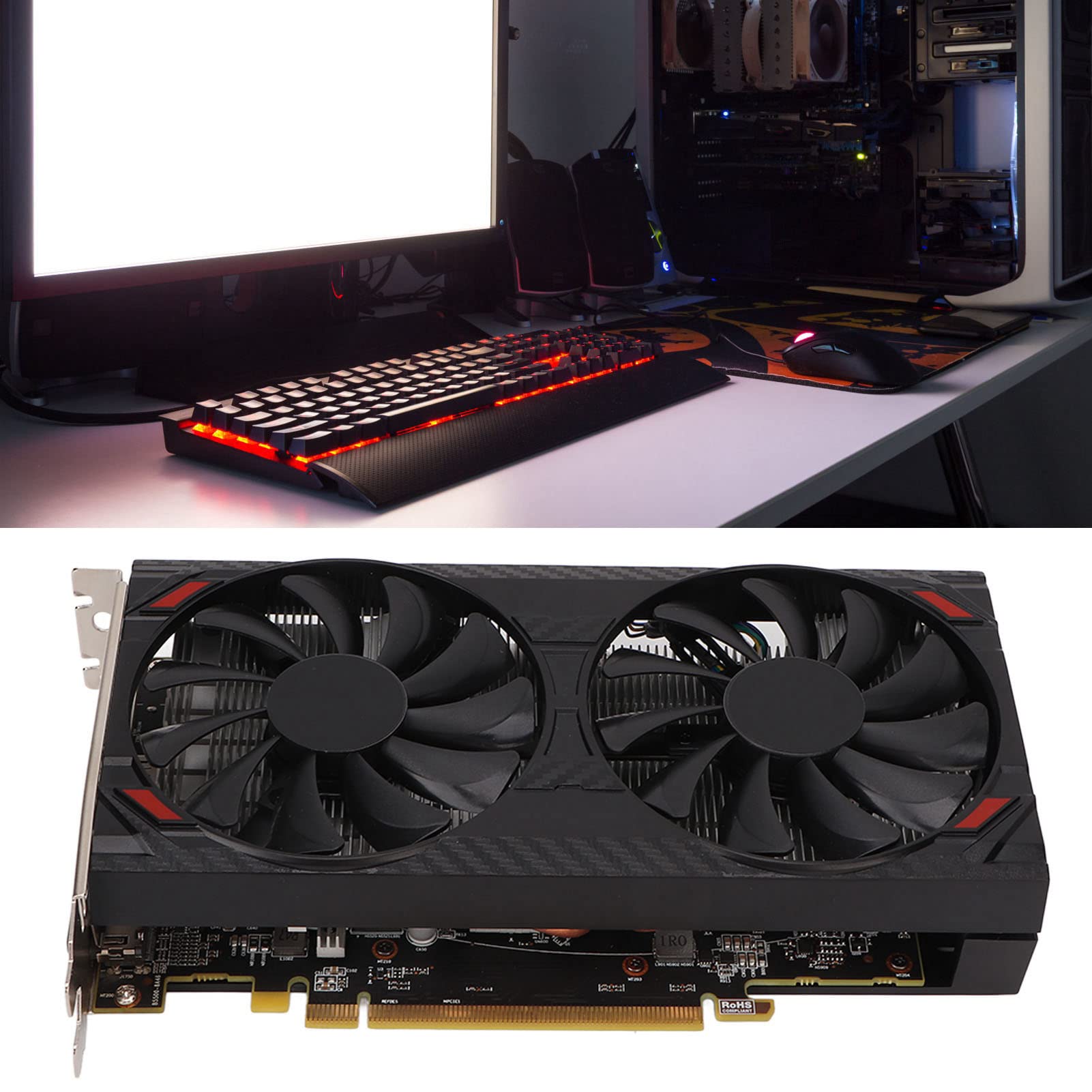 Amazon | RX5500XT グラフィックスカード GDDR6 8GB 128ビット 4K対応