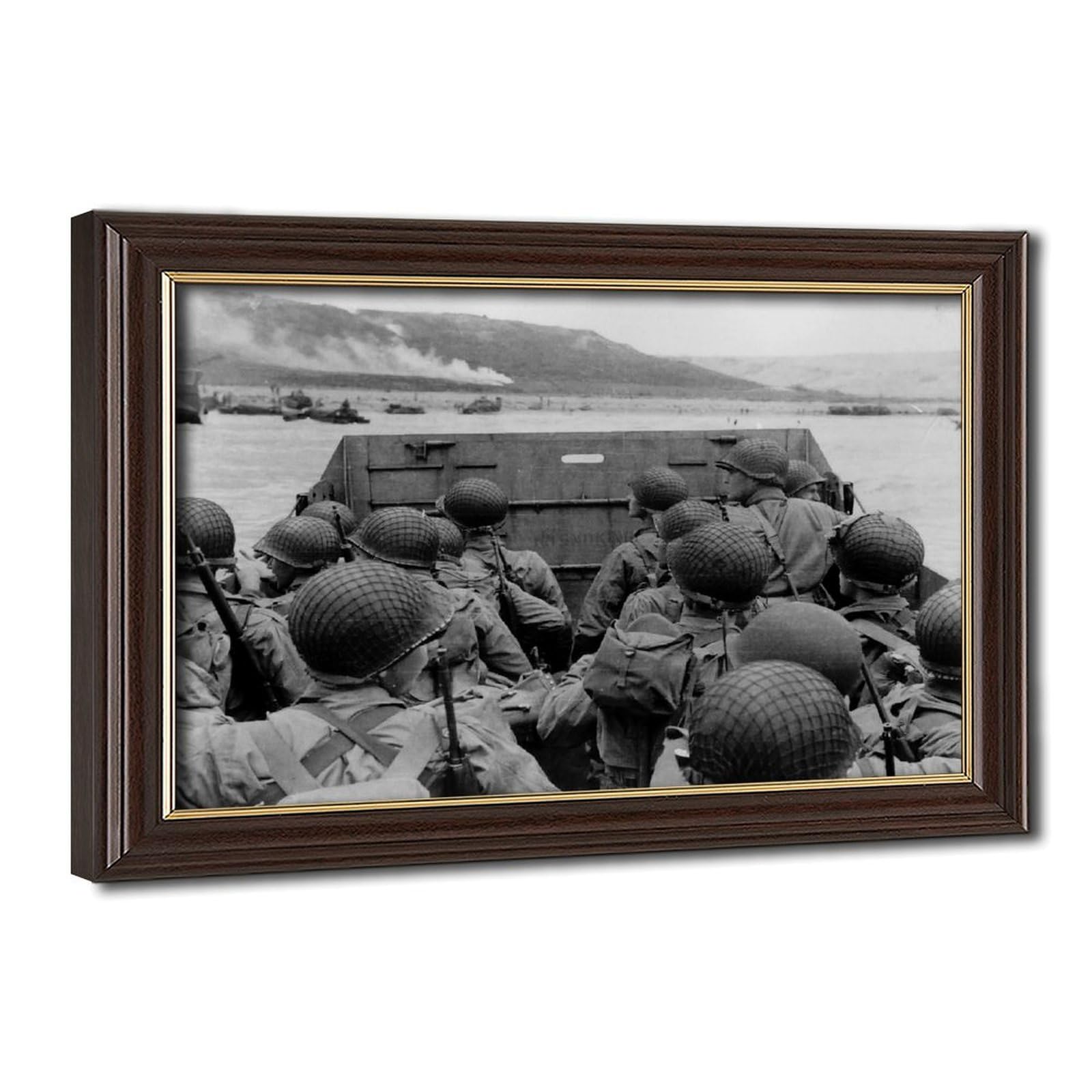 Tableau Omaha Beach de qualité supérieure sur cadre 50x75 - 8
