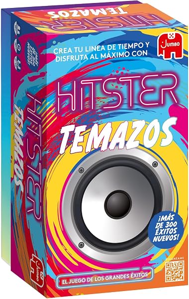 Hitster Original, Juego de Mesa Adultos y diviertido, Juego de Mesa Musical, a Partir de 16 años, de 2 a 10 Jugadores, App Gratuita, Juego de Fiesta, Español (ES) - 5