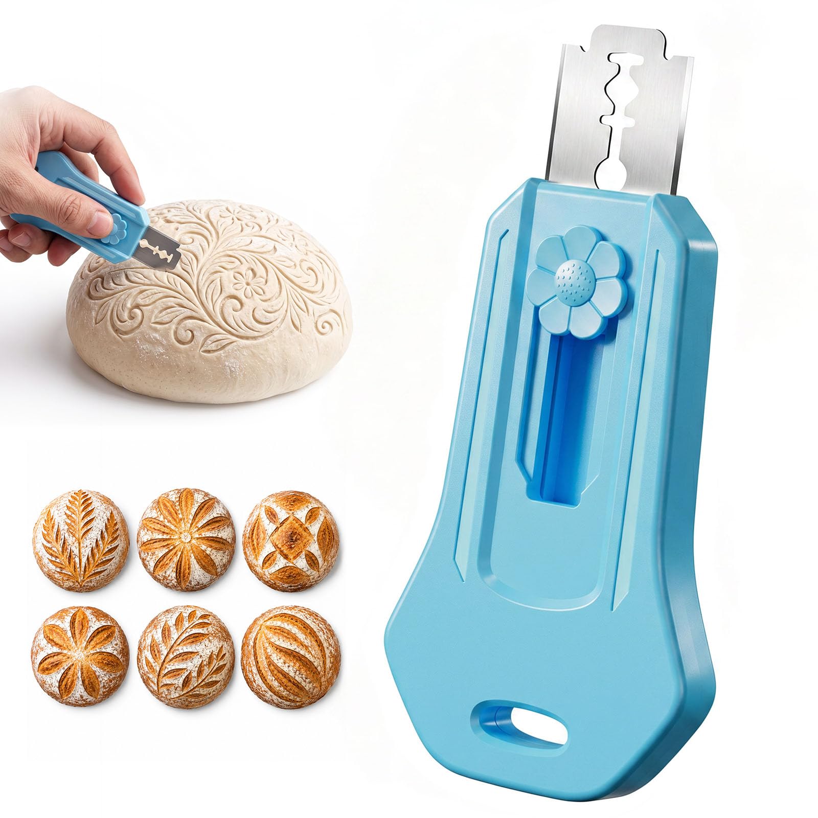 Sourdough Bread Lame - Secure Scoring Tool -11