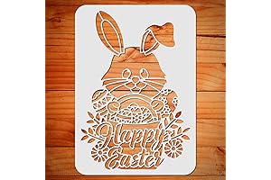 Happy Easter Stencil: The Perfect Embellishment For Your Easter Decor