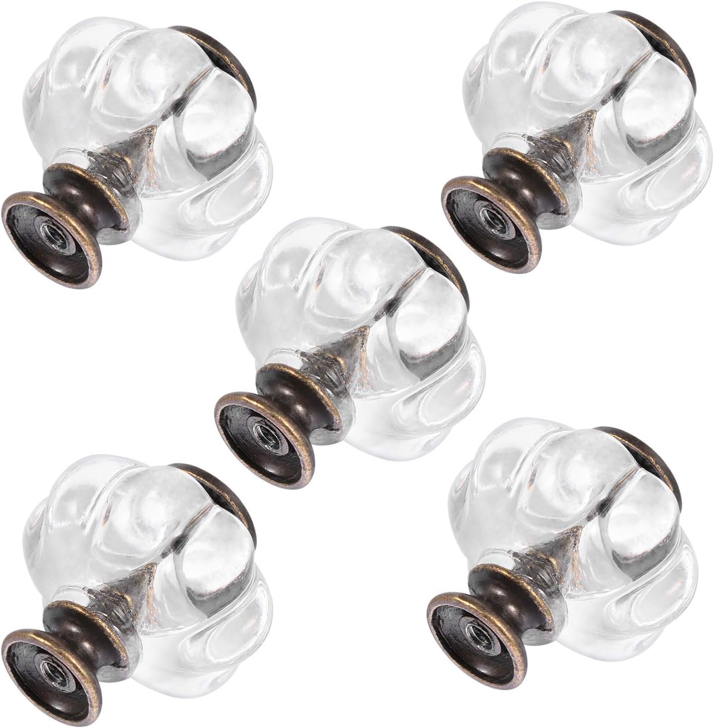 SBZIOJHDR Door Handle, 5Pcs Cupboard Pull Knob Acrylic Knobs Cabinets for Home Easter Festival Furniture Handle
