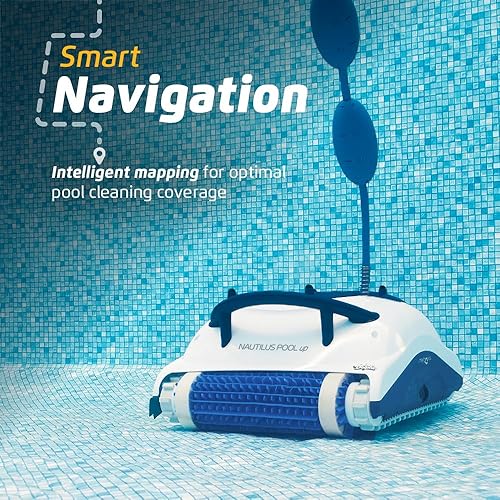 Miniatura 6 de Dolphin Nautilus Pool Up - Aspirador robótico automático para piscina, cepillo para limpiar pisos y paredes, ideal para piscinas sobre el suelo de