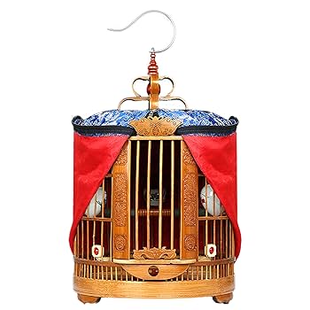 竹籠　鳥籠　箱セット Amazon | 鳥かご 鳥籠 竹かご 豪華セット 鳥ケージ バードゲージ