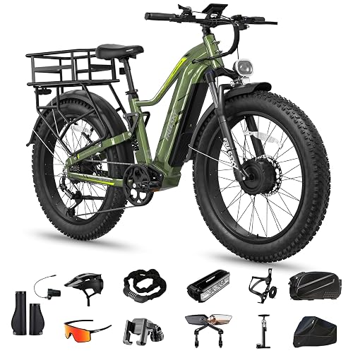 FREESKY Dual Motor Electric Bike Adults Dual Motor E-Bikes product photo (Dual Motor E-Bikes) — ScooterReviewPro review
