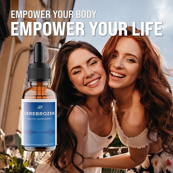 Cerebrozen Tinnitus Ear Drops - Cerebrozen 24, Cerebrozen Liquid Drops, Cerebrozen Reviews, Cerebrozen Drops for Ear Relief Advanced Formula (1 Pack - 1 Month Supply)