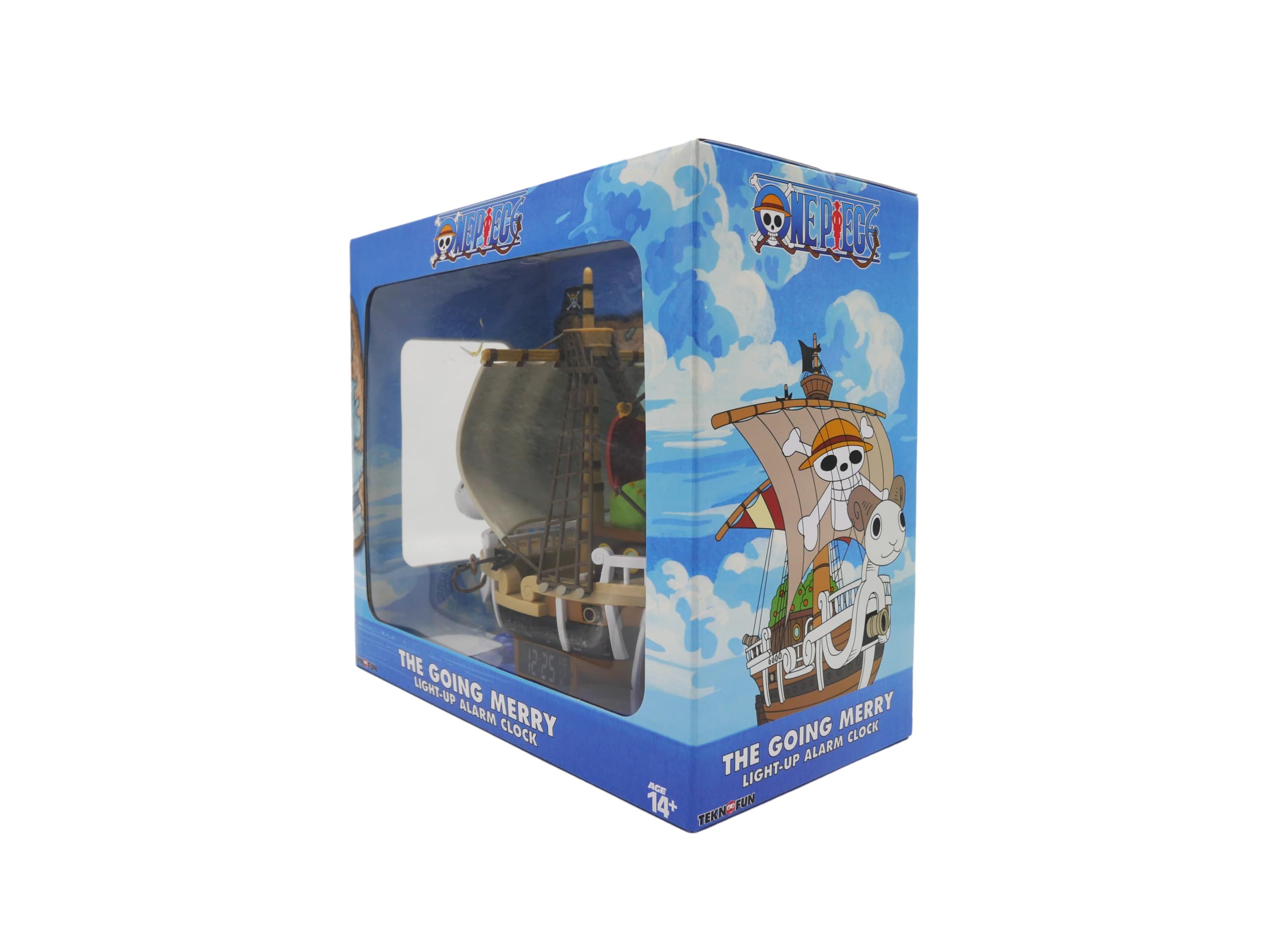 TEKNOFUN One Piece Offizielle Lizenz Le Vogue Merry Lichtwecker für Kinder zum Sammeln