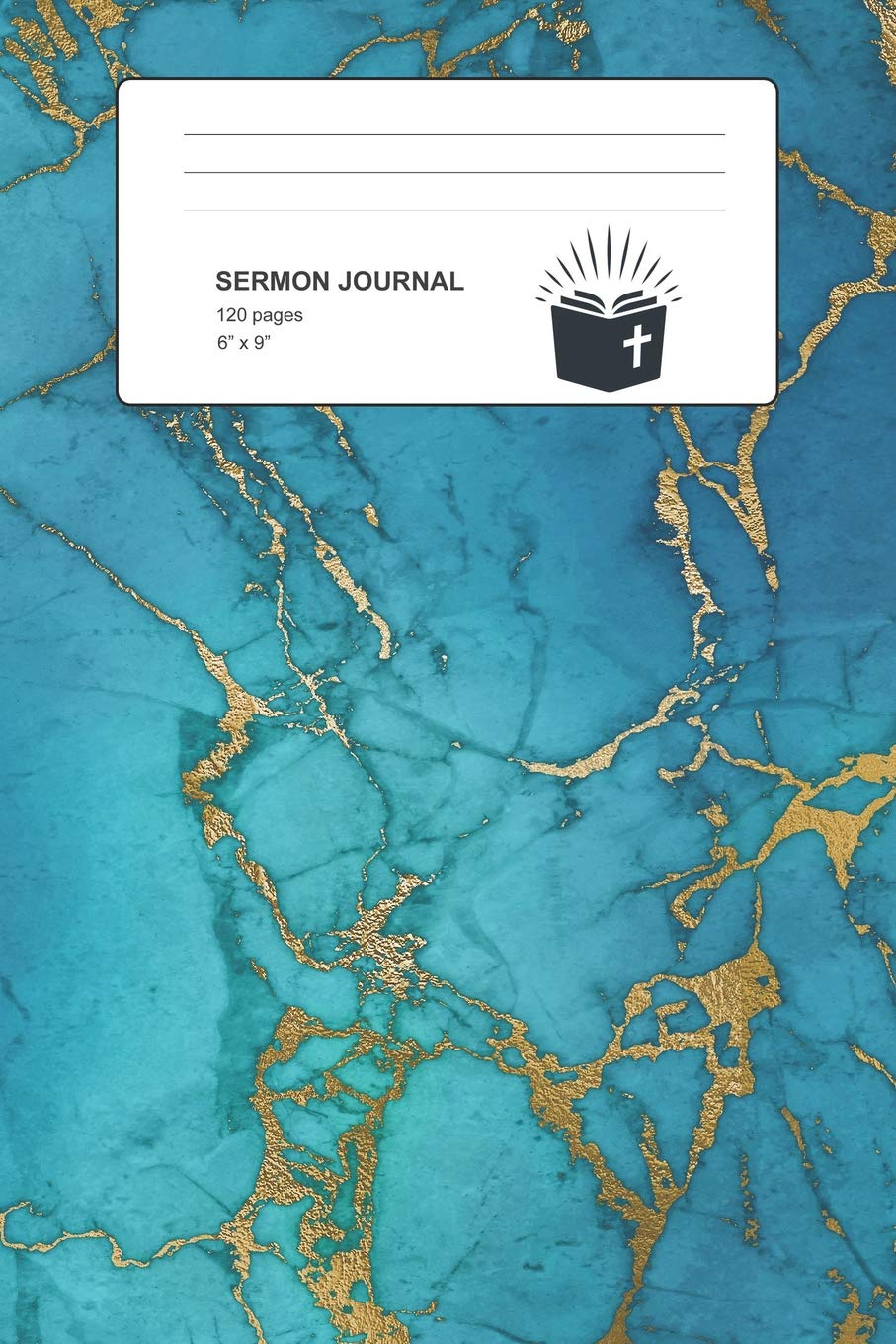 Sermon Journal: Sermon Notebook, Softcover (6x9 inches) with 120 Pages