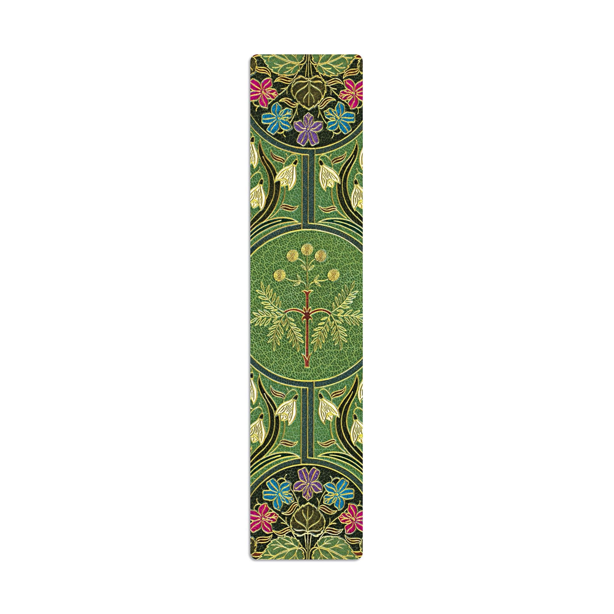 Poetry in Bloom Bookmark: Double sided Bookmark, textured, rounded edges