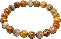 Vista 279 de Amazing Gemstone Pulsera de cristal para mujeres y hombres, pulsera de cristal curativo de protección, pulsera elástica con cuentas de piedras
