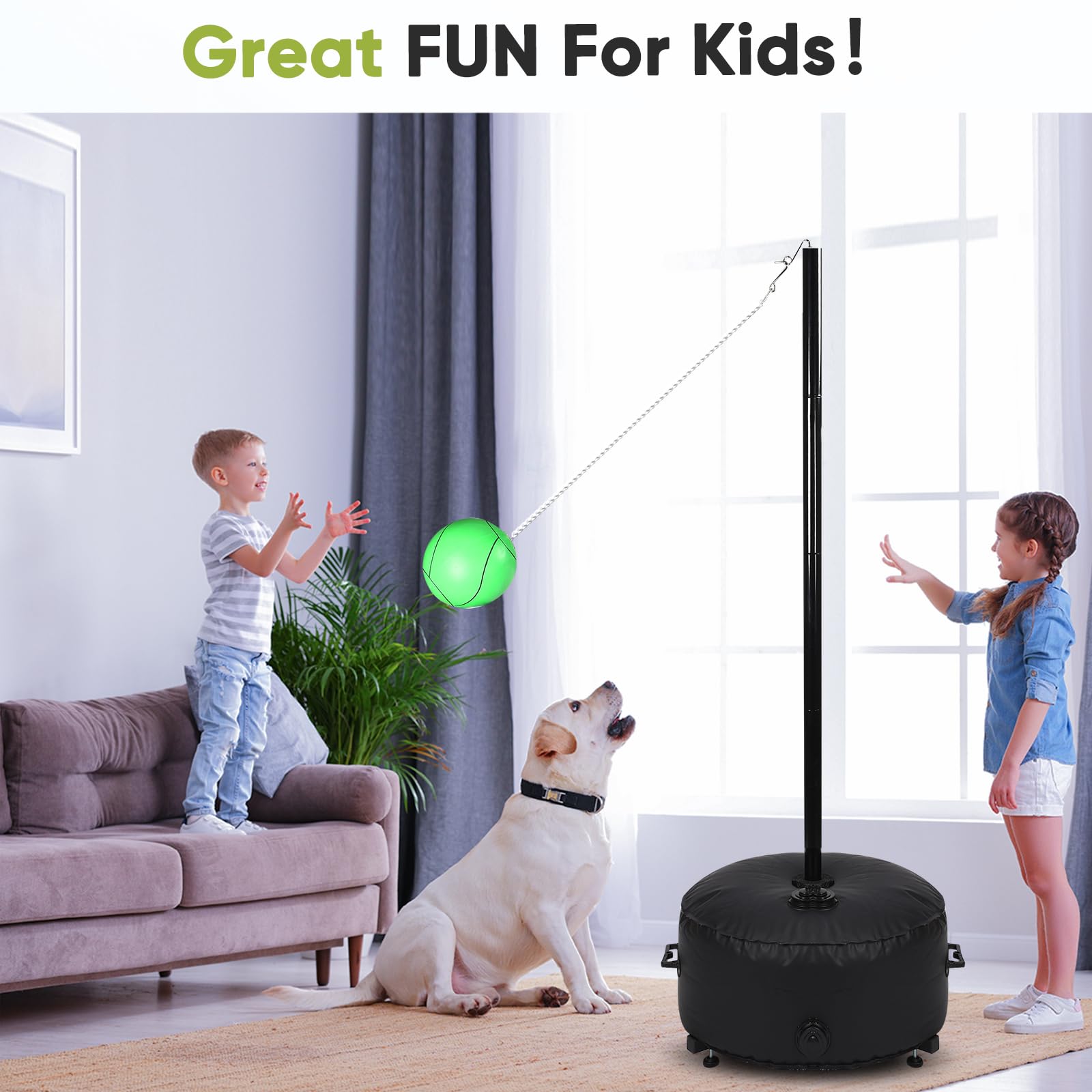 らびこ‪☆ シーフードボール3点セット Amazon | GADFISH 高耐久テザーボールセット ボール&ロープ付き