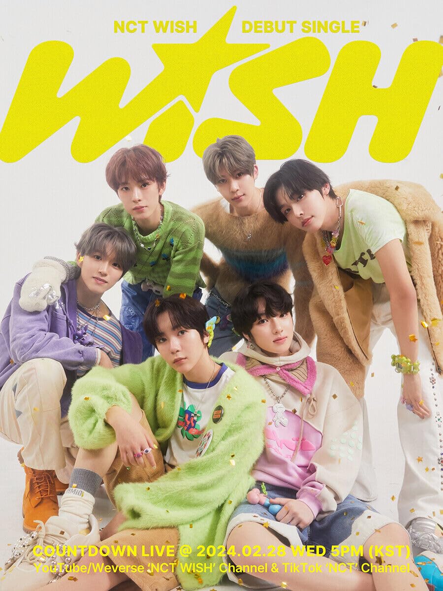 NCT WISH [WISH] 1st Single Album (PHOTO BOOK Ver.) K-POP