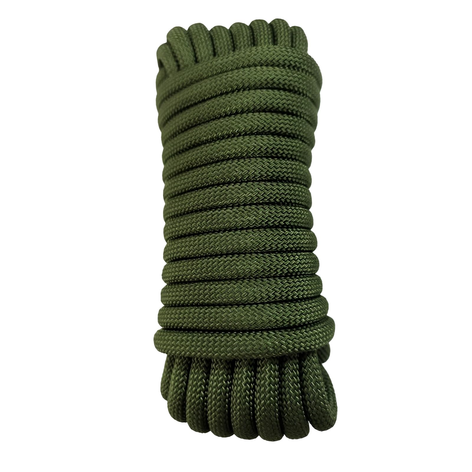 Polypropylene rope 10mm static rope 10m high-altitude rescue ship parachute rope hiking outdoor rock climbing camping fishing freight transportation high load-bearing capacity and wear resistance