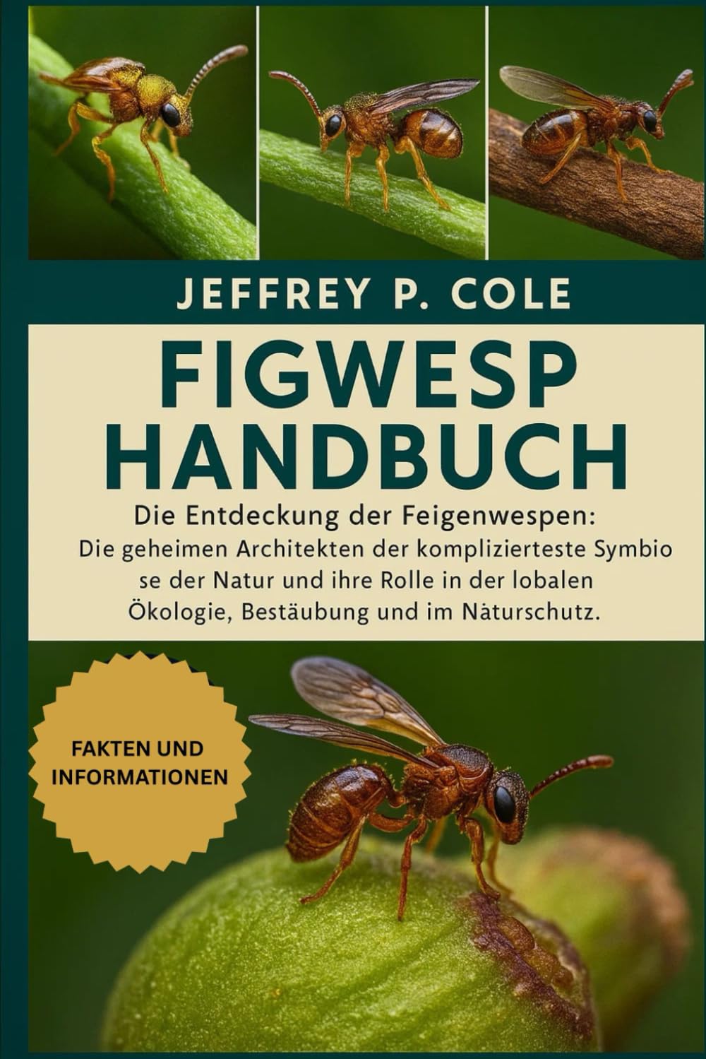 FIG WESP HANDBUCH: Die Entdeckung der Feigenwespen: Die geheimen Architekten der kompliziertesten Symbiose der Natur und ihre Rolle in der globalen Ökologie, Bestäubung und im Naturschutz.
