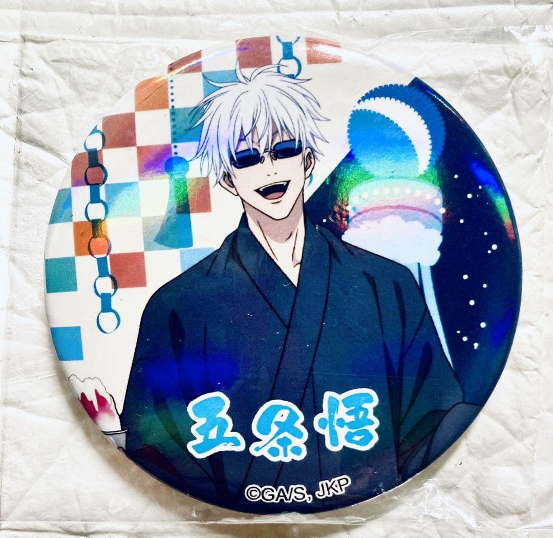 呪術廻戦　東北祭り　仙台まつり　七夕まつり　缶バッジ　五条悟 Amazon.co.jp: 五条悟 呪術廻戦 仙台 七夕まつり 東北祭り 缶