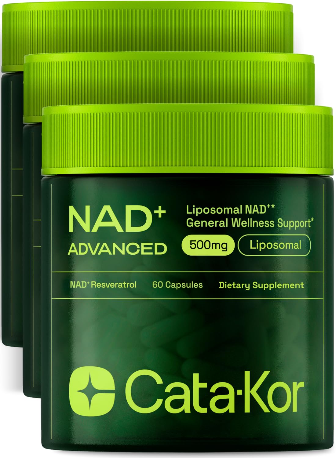 Cata-Kor Liposomal NAD Supplement with Resveratrol – NMN Supplement Alternative – 60-Day Supply – Third-Party Tested – 120 Capsules – Advanced NAD+ Resveratrol - Pack of 2 — Amazon image 12