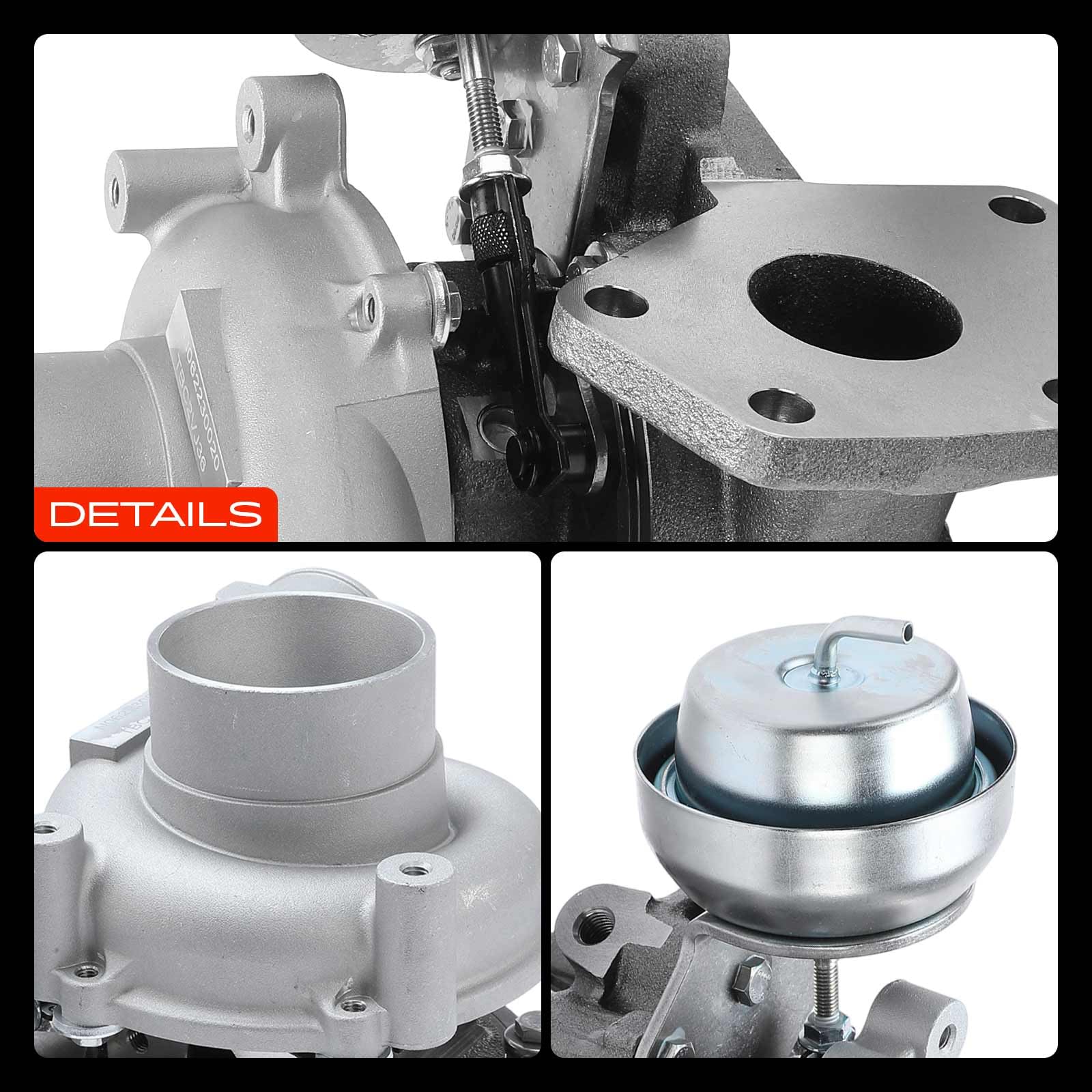 Frankberg Turbolader Kompatibel 3 BK 2.0L 2006-2009 CR19 2.0L 2005-2010 Hatchback G.G 2.0L 2005-2007 Stufenheck G.G 2.0L 2002-2007 RF7J-13700E