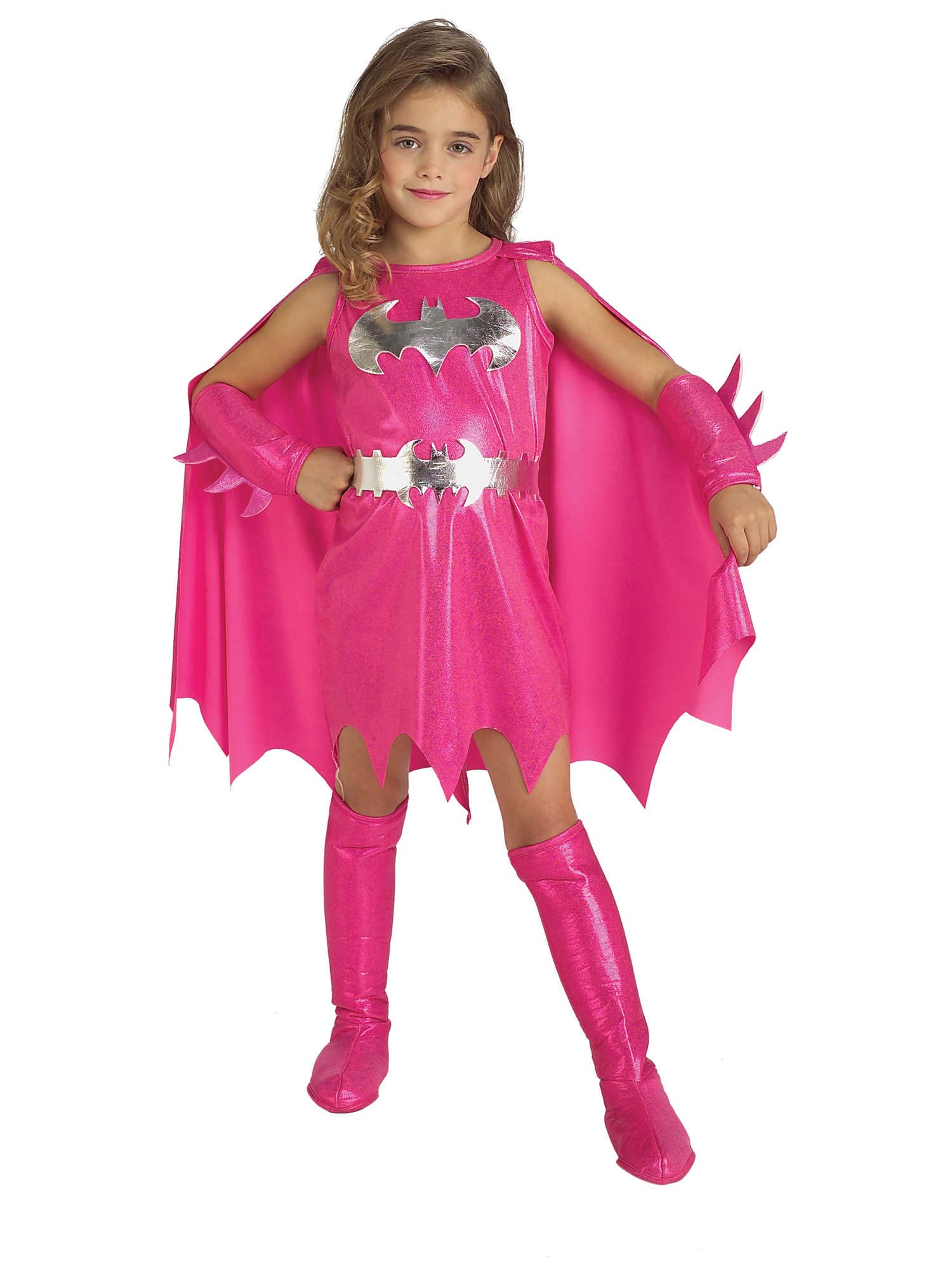 DC Comics Superheroes: Batgirl Costume Dress for Kids by Rubies, Girl's Medium