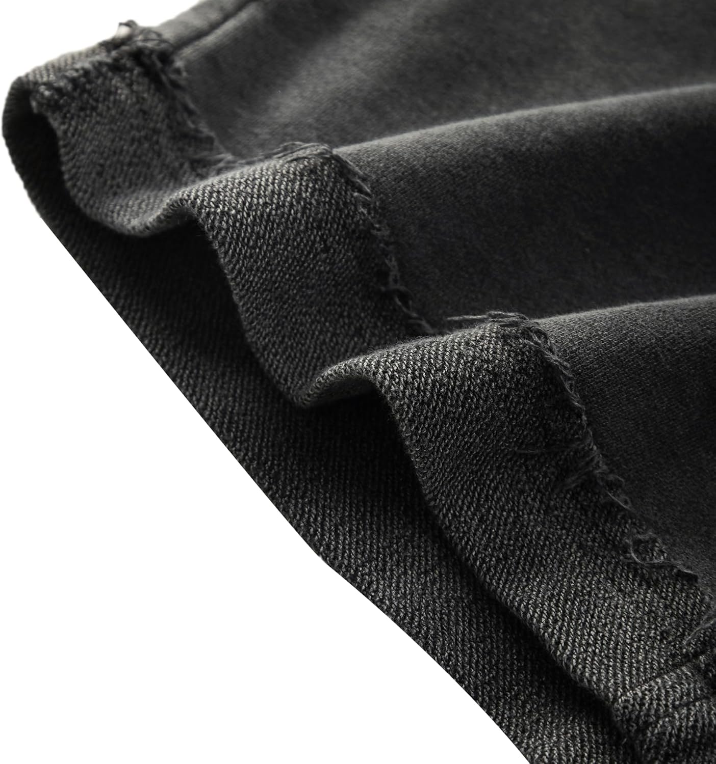 Amazhiyu Womens Pullover Washed Cropped Sweatshirt Crew Neck Fall Crop Top - Image 5