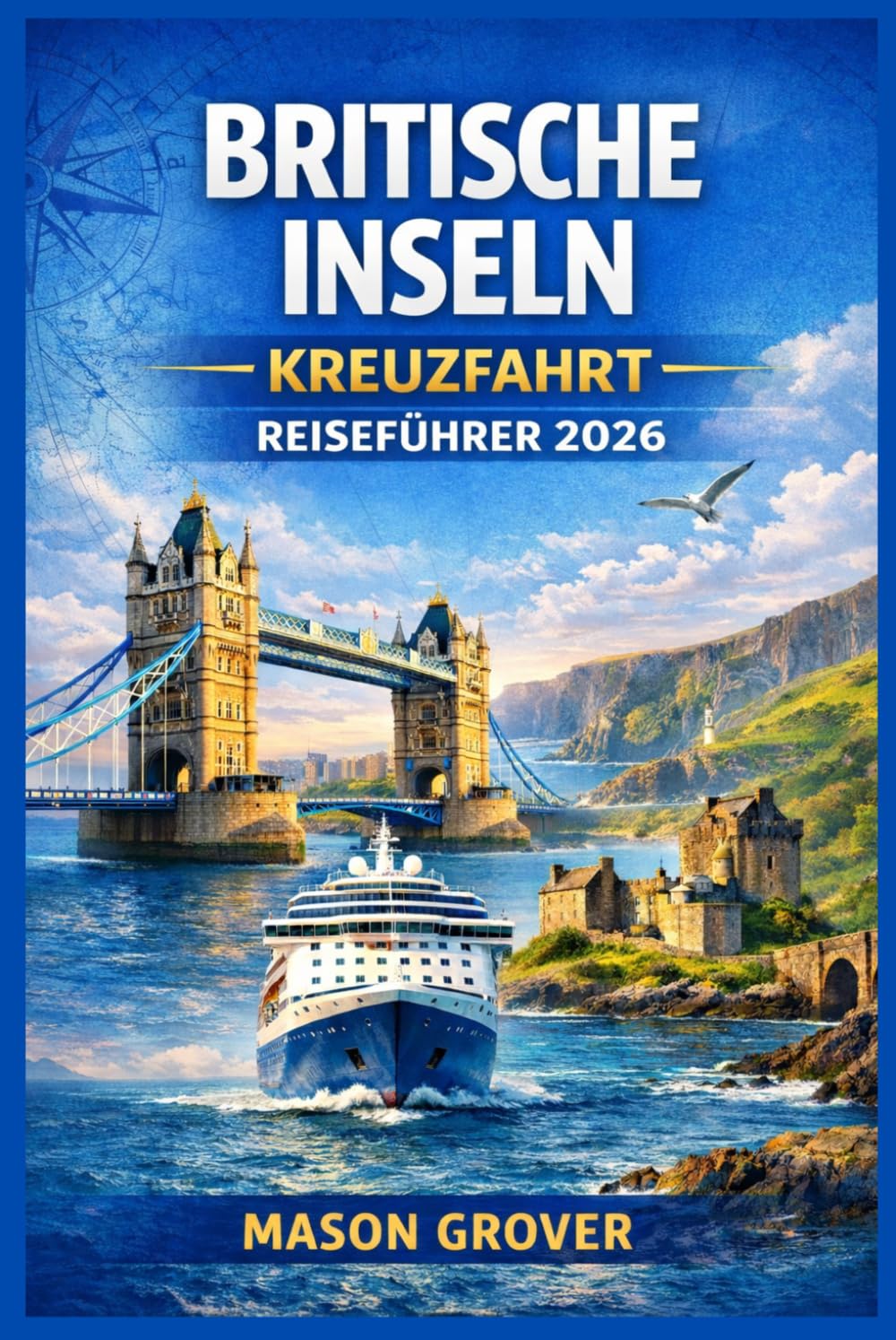 BRITISCHE INSELN KREUZFAHRT REISEFÜHRER 2026: Planen Sie stressfreie Küstenreisen durch England, Schottland, Irland und Wales mit cleveren Reiserouten – für Erst- und Wiederholungsreisende.