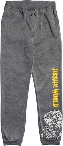 Miniatura 2 de Jurassic World Jurassic Park T-Rex - Paquete de 2 pantalones deportivos con logotipo de niño a niño grande