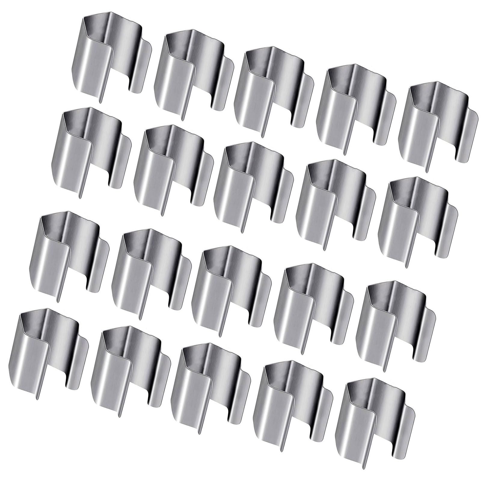 Elnwnnkc Multicolor 20Pcs Modern Styles Metal Screen Securing Fasteners Window Fasteners For Secure And Simple Attachment Multipurpose Clamps