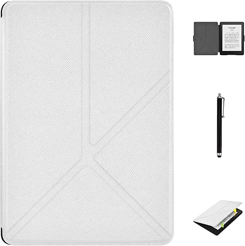 Miniatura 9 de Funda plegable delgada para Kindle de 11. generación de 6 pulgadas, versión 2022, modelo n. C2V2L3, a prueba de agua, con lápiz de pantalla táctil
