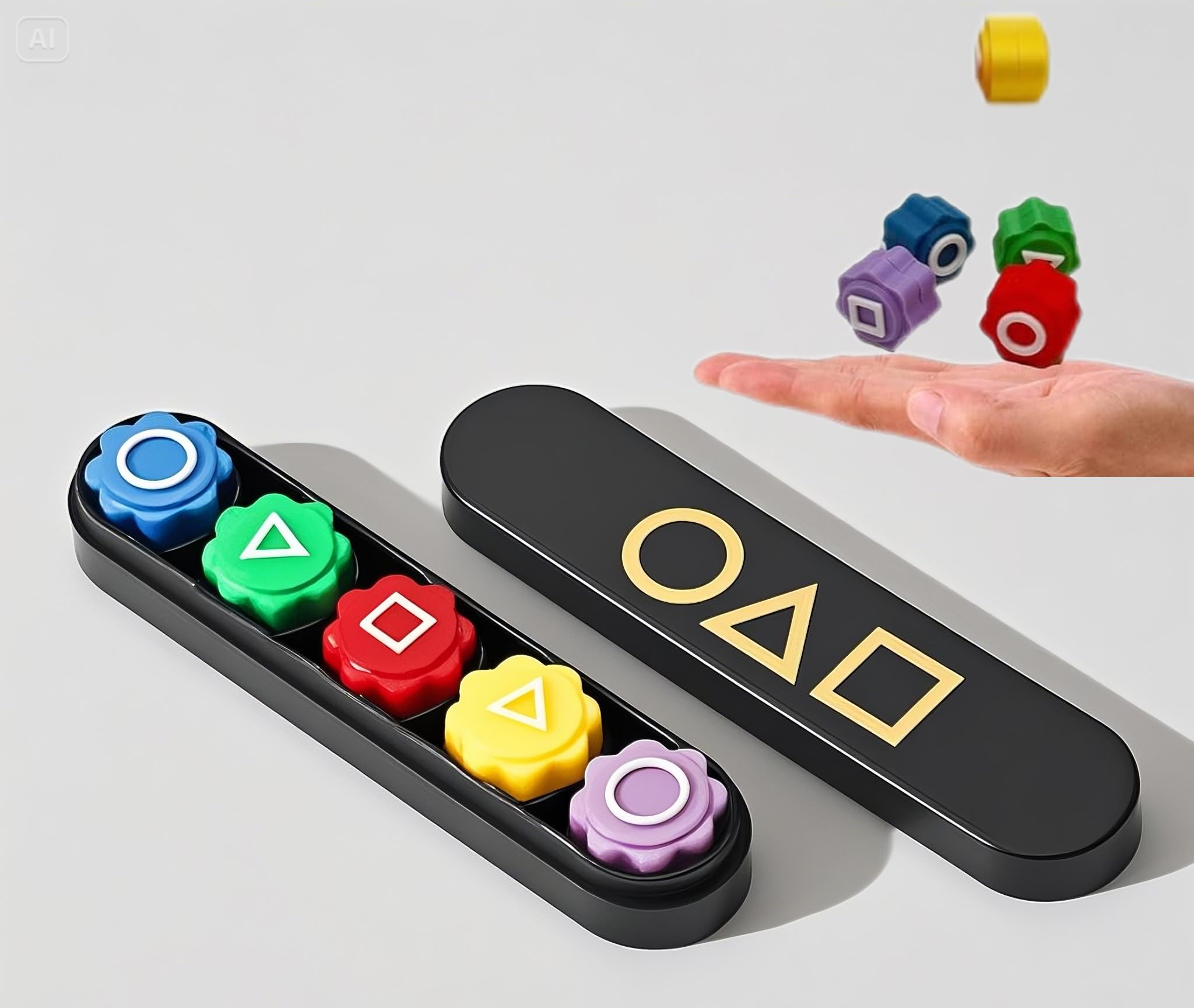 Gonggi Korean Game,Gonggi Stones.Gonggi Korean Jacks (5pcs Stones+Box), norm
