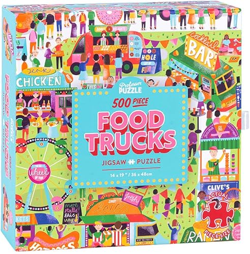 Food Truck Festival 500pc Rompecabezas